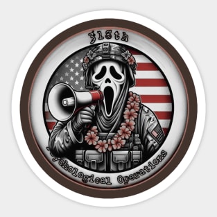 318th Psyop Co Sticker